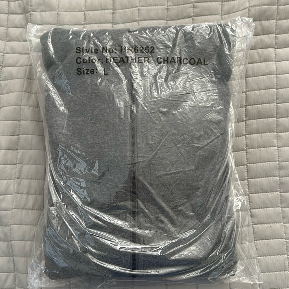 Gray sweatsuit size L